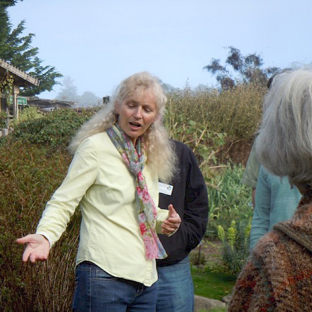 Learning garden design with MCBG Board member, Kate Frey gallery image